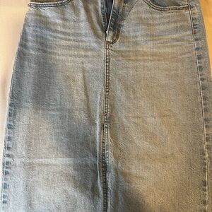 Universal Thread Light Blue Women's Jean Skirt